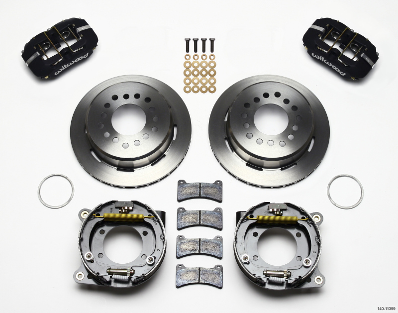 Wilwood Dynapro Low-Profile 11.00in P-Brake Kit 93-97 Camaro/Firebird 2.75in Offset - 140-11399