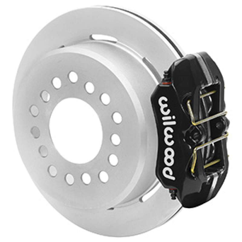 Wilwood Ford Explorer 8.8in Rear Axle Dynapro Disc Brake Kit 11in Rotor -Black Caliper - 140-16406