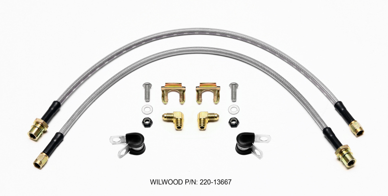 Wilwood Flexline Kit Front 03-UP Mazda 3 - 220-13667