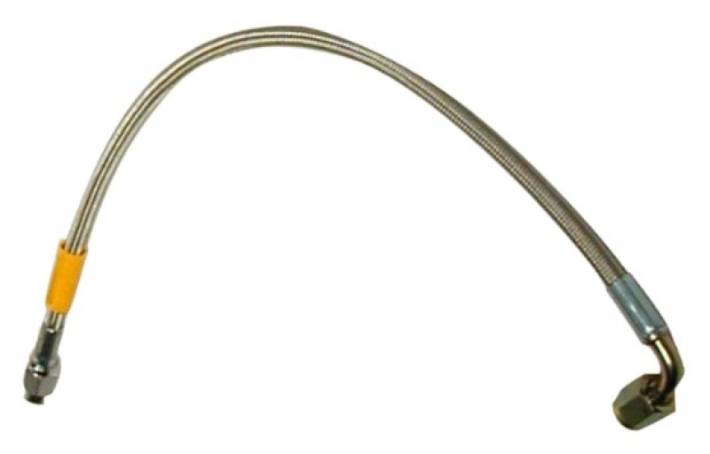 Wilwood 14in OAL Flexline -3 Hose to -3 Female 90 Degree End - 220-6411