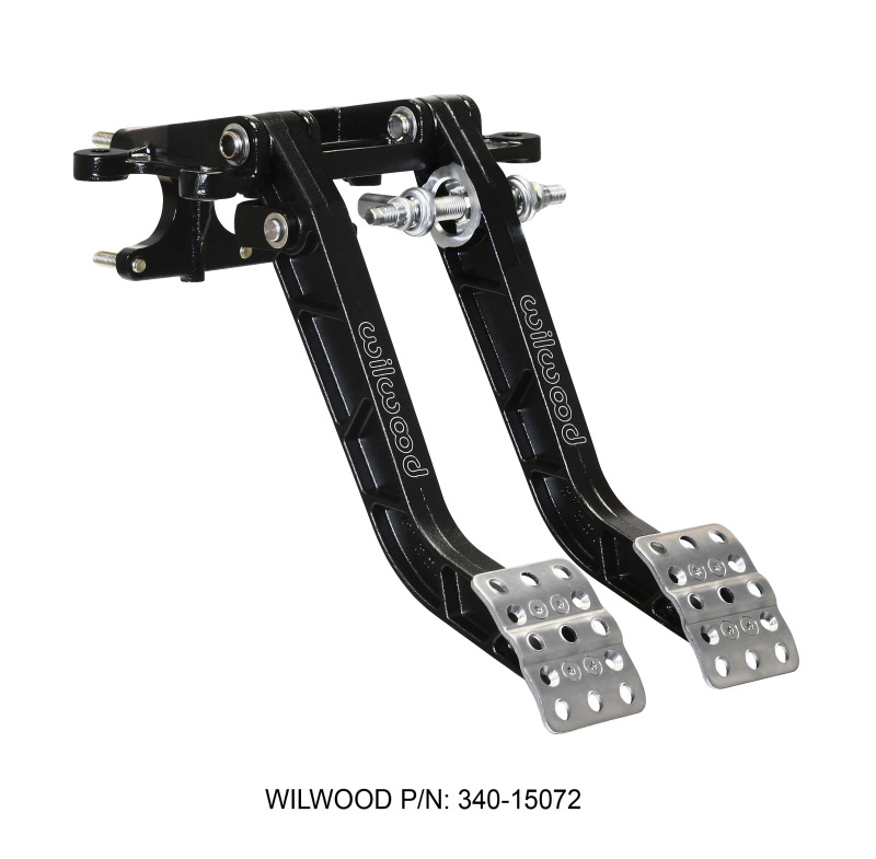 Wilwood Adjustable-Trubar Dual Pedal - Brake / Clutch - Fwd. Swing Mount - 6.25:1 - 340-15072