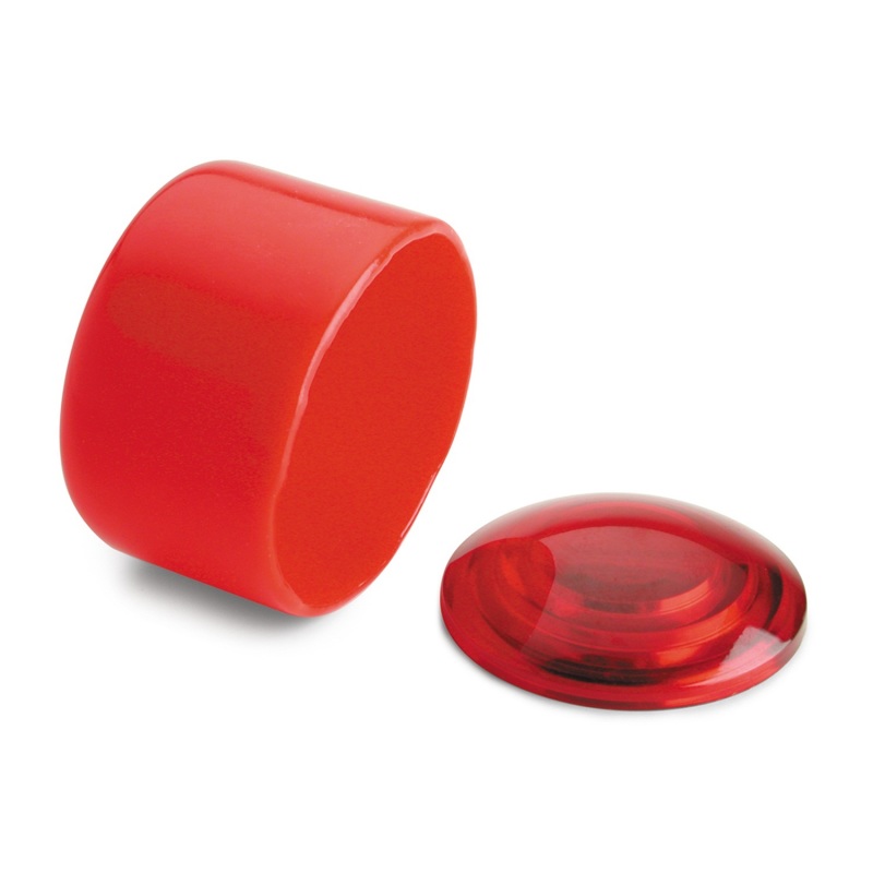 Autometer Red Lens Kit (Compat w/ Pro-Lite Warning Lte/Pro-Shift Lite/Shift Lite/Shift LIte Tach) - 3252