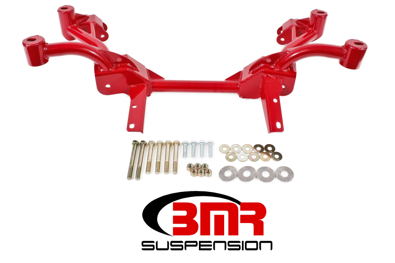 BMR 82-82 3rd Gen F-Body K-Member w/ No Motor Mounts and Pinto Rack Mounts - Red - KM006-1R