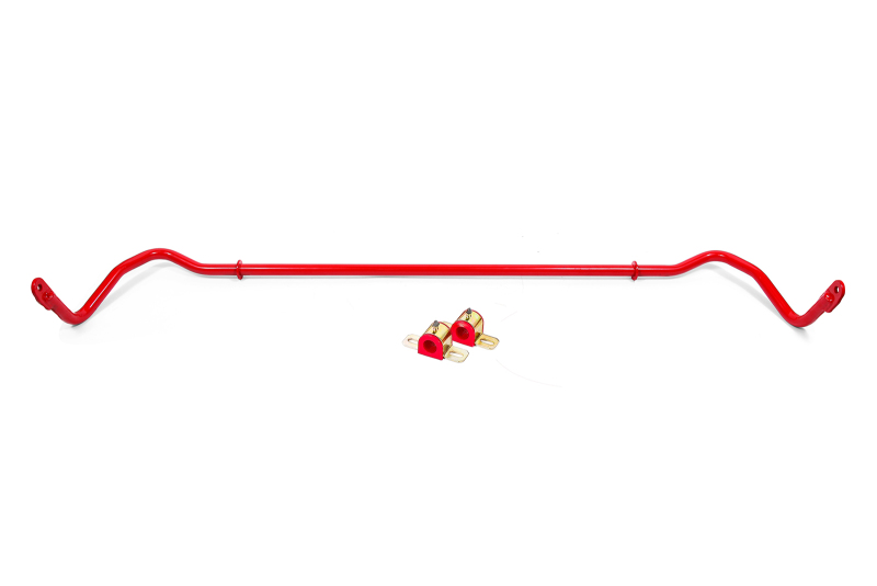 BMR 08-19 Dodge Challenger Rear Hollow 25mm Non-Adjustable Sway Bar Kit - Red - SB115R