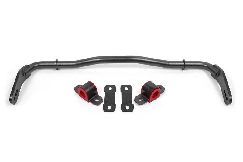 BMR 08-20 Dodge Challenger Front Hollow 38mm Adjustable Sway Bar Kit - Black Hammertone - SB114H