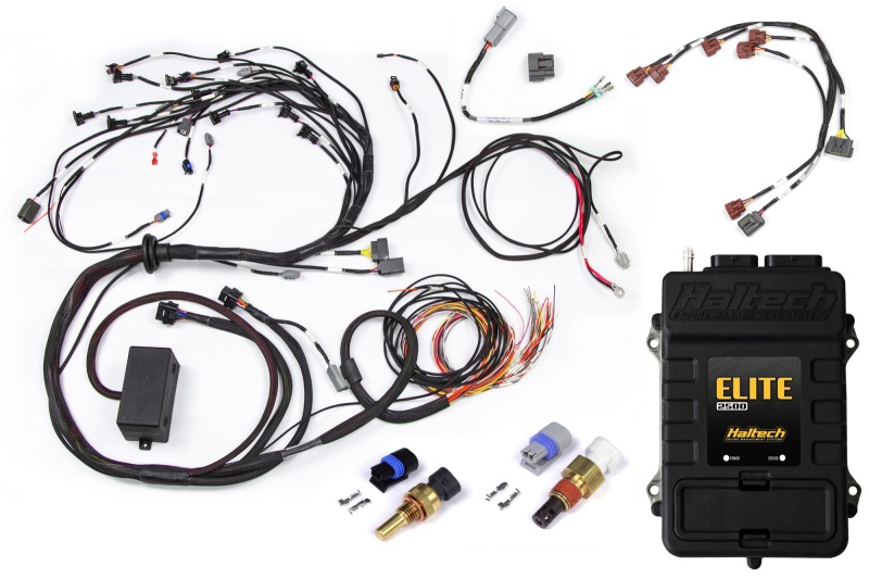 Haltech Elite 2500 Terminated Engine Harness ECU Kit w/ Early Ignition - HT-151308