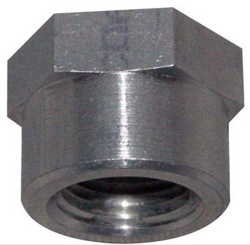 Moroso 1/2in NPT Female Weld-On Bung - Aluminum - Single - 22727