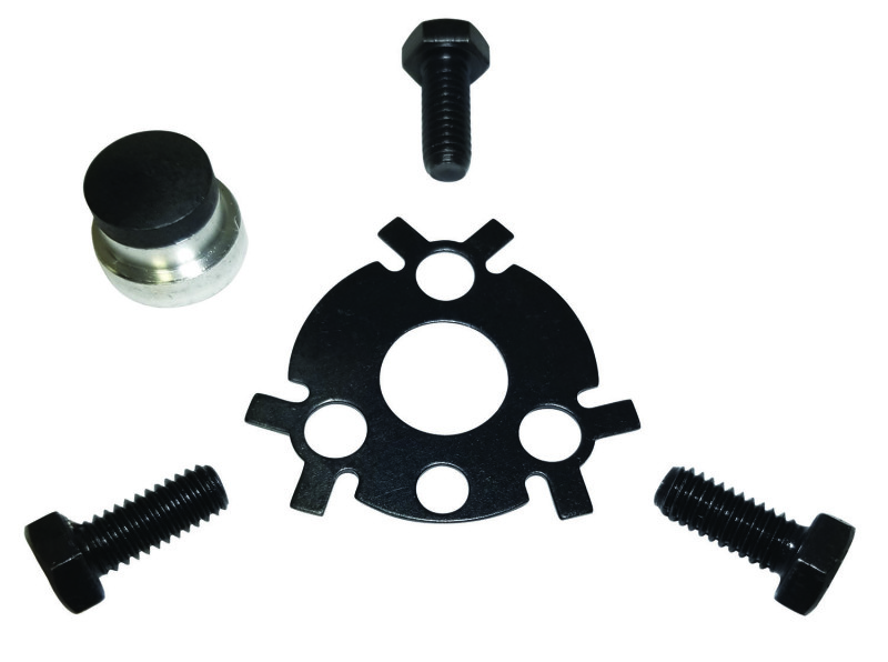 Moroso Chevrolet Small Block/90 Degree V6 (w/Late Style Flat Timing Cover) Cam Stop Button Kit - 60461