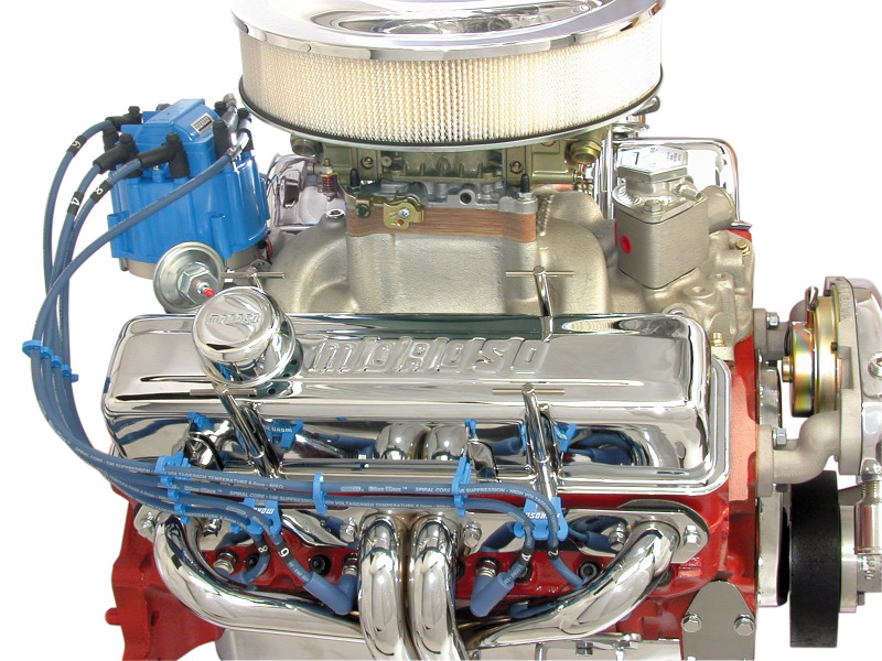 Moroso 74-Up Chevrolet V8 Super HEI Ignition Kit w/Distributor Cap/Rotor/Blue Max Wires & Loom Kit - 72280