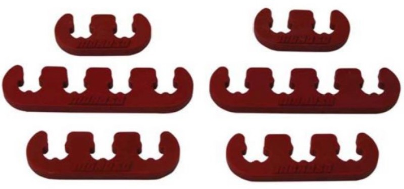 Moroso Spark Plug Wire Separator Kit - 7-9mm - Red - 72161