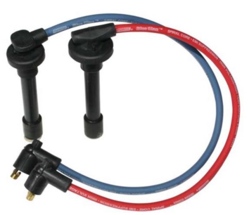 Moroso Custom Ignition Wire Set - Blue Max - Spiral Core - Colored High Temp Wire Separators - Red - 72682