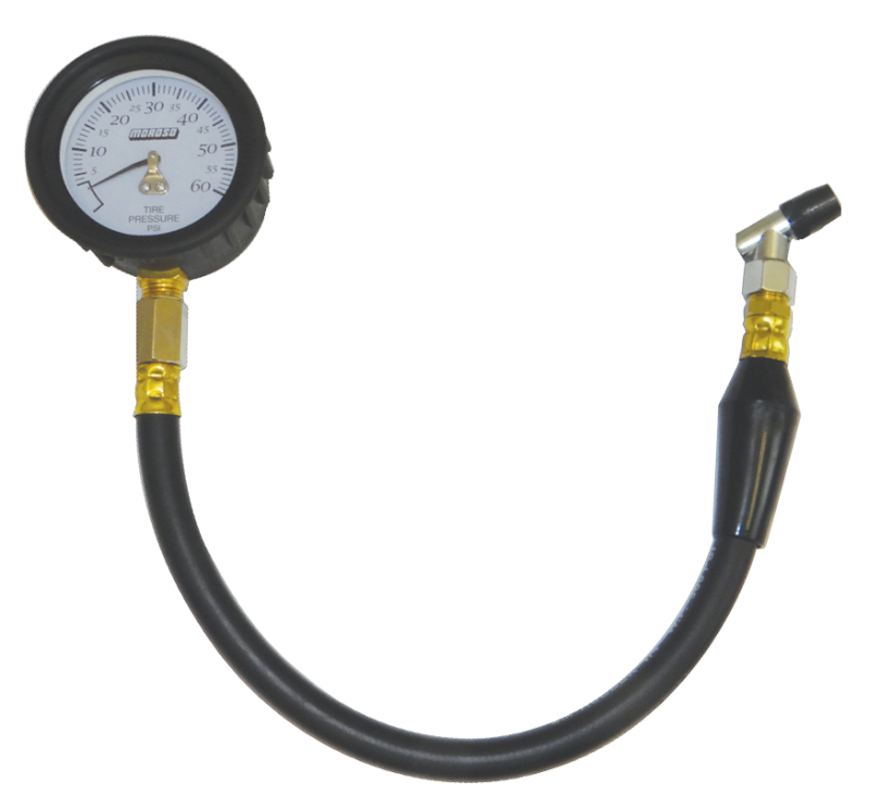 Moroso Tire Pressure Gauge 0-60psi - Garage Series - 89594