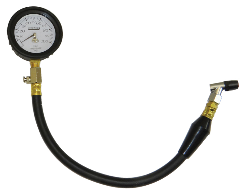 Moroso Tire Pressure Gauge 0-100psi - Garage Series - 89595