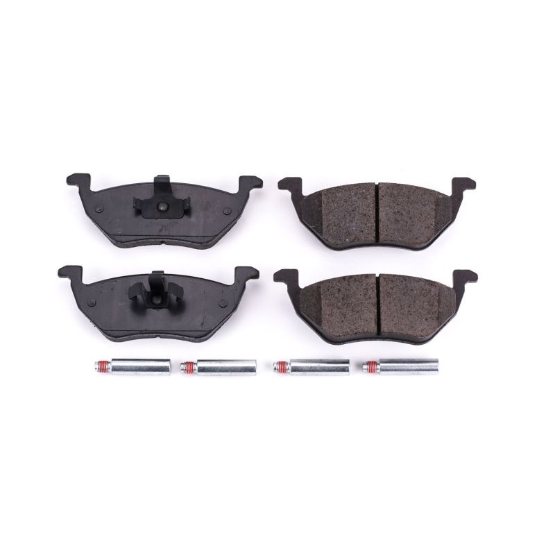 Power Stop 05-08 Ford Escape Rear Z17 Evolution Ceramic Brake Pads w/Hardware - 17-1055