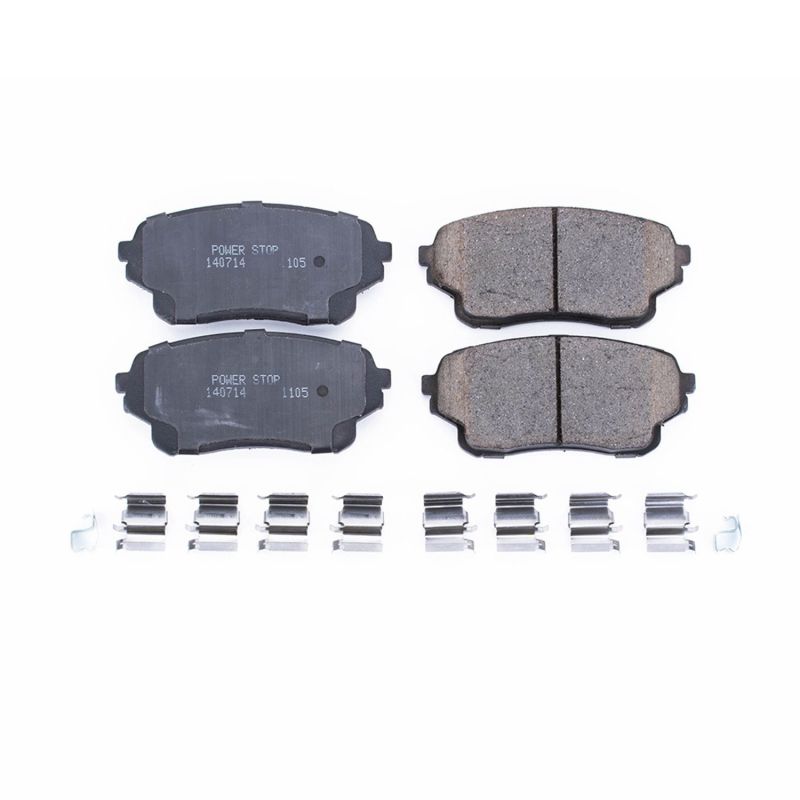 Power Stop 04-06 Suzuki XL-7 Front Z17 Evolution Ceramic Brake Pads w/Hardware - 17-1105