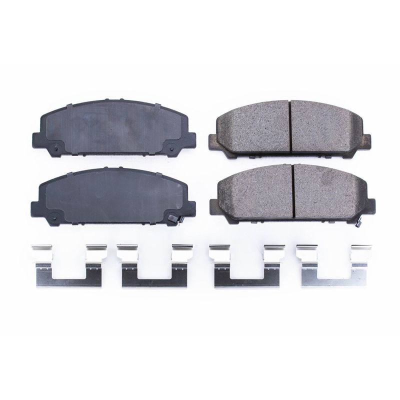 Power Stop 05-10 Infiniti QX56 Front Z17 Evolution Ceramic Brake Pads w/Hardware - 17-1286