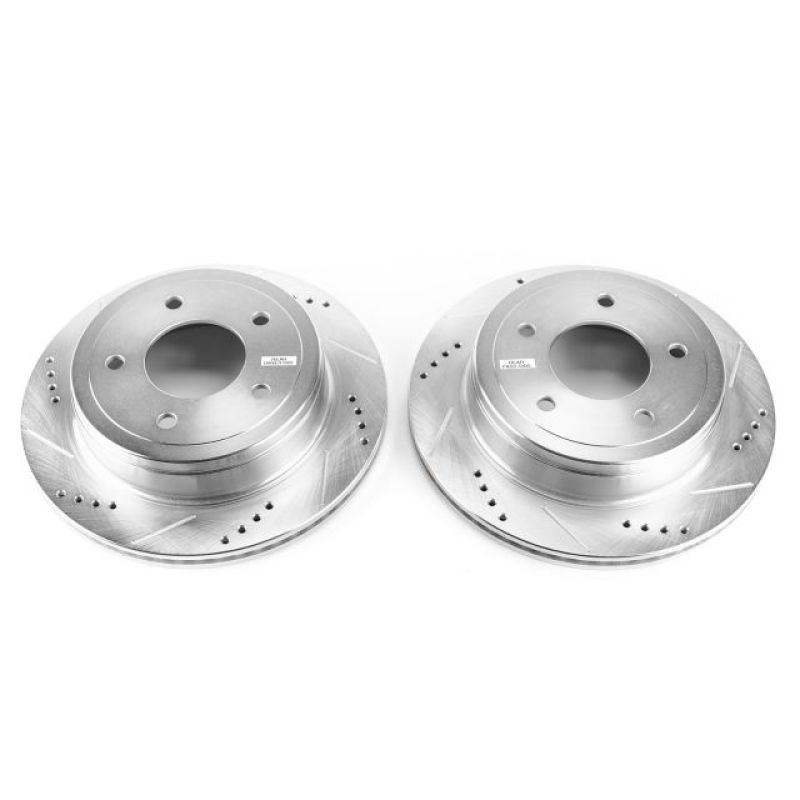 Power Stop 04-07 Ford E-150 Rear Evolution Drilled & Slotted Rotors - Pair - AR85112XPR