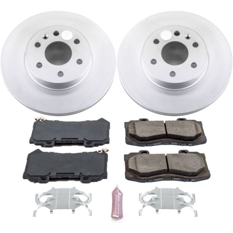 Power Stop 15-18 Chevrolet Colorado Front Z17 Evolution Geomet Coated Brake Kit - CRK7126