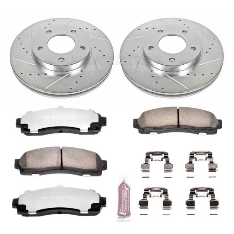 Power Stop 01-07 Ford Escape Front Z36 Truck & Tow Brake Kit - K1930-36