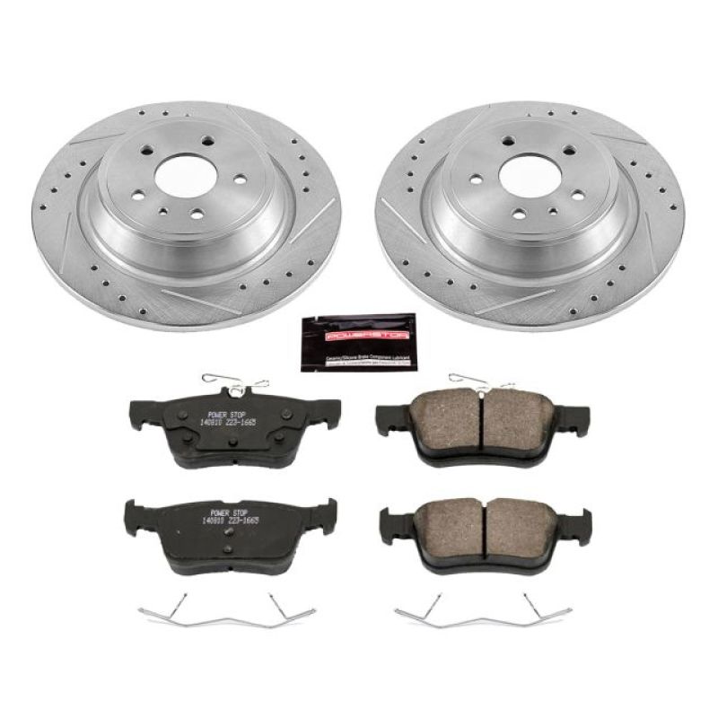 Power Stop 13-19 Ford Fusion Rear Z23 Evolution Sport Brake Kit - K6817
