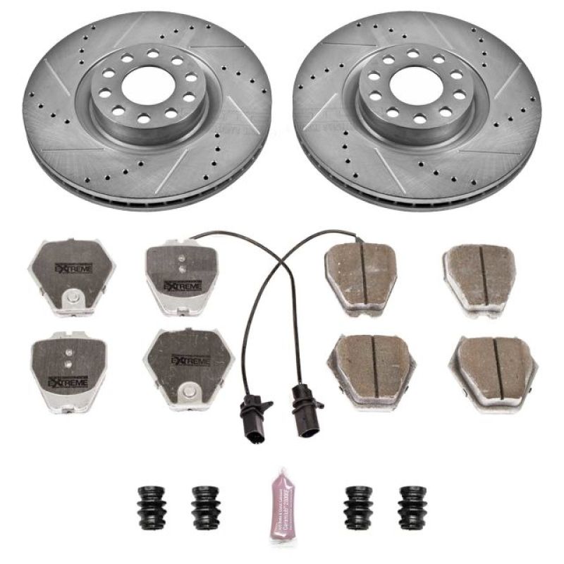 Power Stop 00-04 Audi A6 Quattro Front Z26 Street Warrior Brake Kit - K948-26