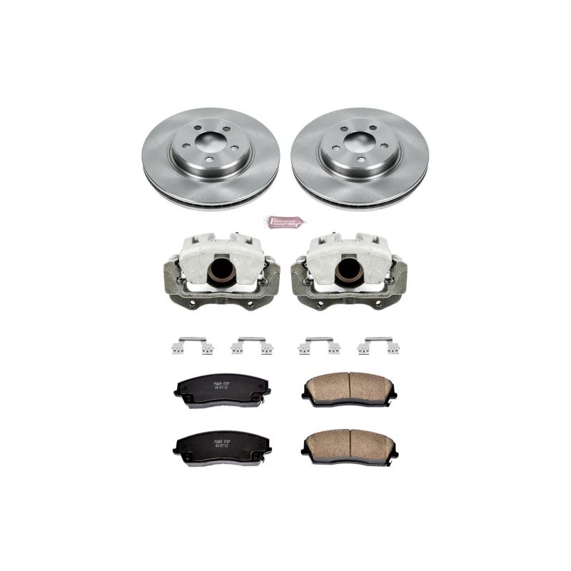 Power Stop 05-19 Chrysler 300 Front Autospecialty Brake Kit w/Calipers - KCOE1714