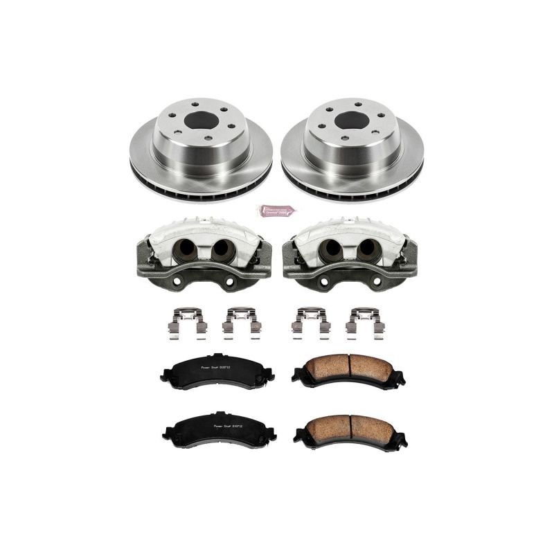 Power Stop 02-06 Cadillac Escalade Rear Autospecialty Brake Kit w/Calipers - KCOE2046