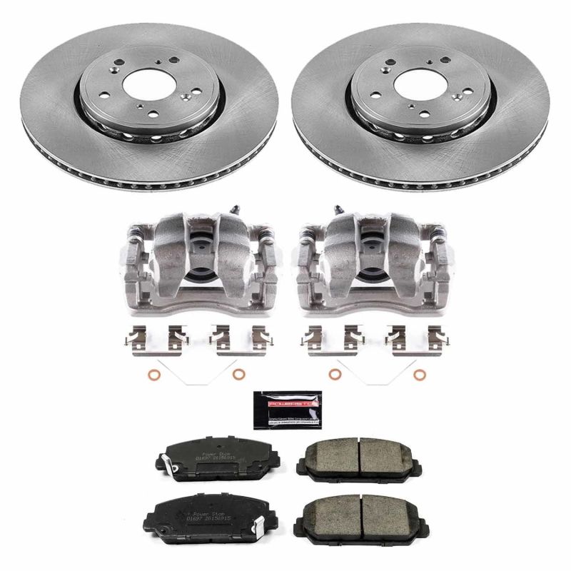 Power Stop 2016 Acura ILX Front Autospecialty Brake Kit w/Calipers - KCOE6940