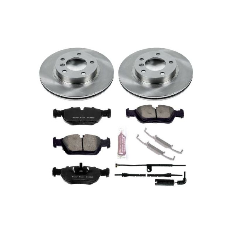 Power Stop 2000 BMW 323Ci Front Autospecialty Brake Kit - KOE497