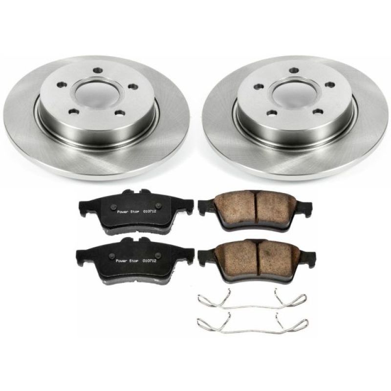 Power Stop 12-18 Ford Focus Rear Autospecialty Brake Kit - KOE5975