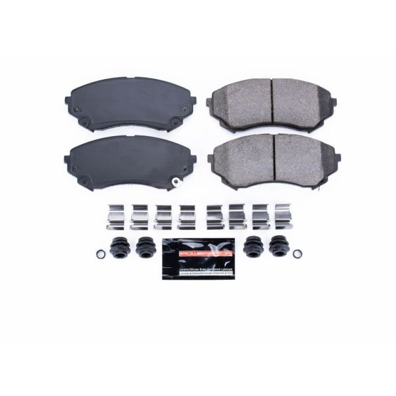 Power Stop 08-14 Cadillac CTS Front Z23 Evolution Sport Brake Pads w/Hardware - Z23-1331