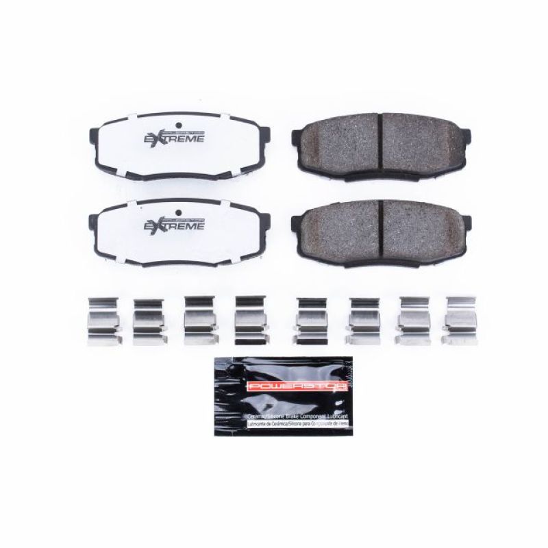 Power Stop 13-21 Toyota Land Cruiser Rear Z36 Truck & Tow Brake Pads w/Hardware - Z36-1304 Power Stop 13-21 Toyota Land Cruiser Rear Z36 Truck & Tow Brake Pads w/Hardware - Z36-1304