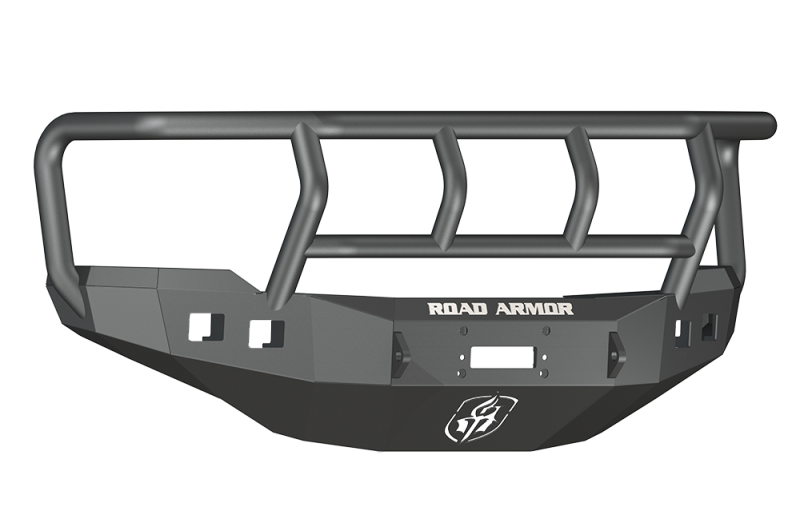 Road Armor 11-14 Chevy 2500 Stealth Front Winch Bumper w/Titan II Guard - Tex Blk - 382R2B