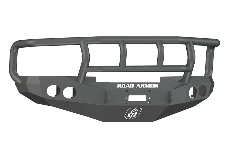 Road Armor 97-01 Dodge 1500 Stealth Front Winch Bumper w/Titan II Guard - Tex Blk - 47012B