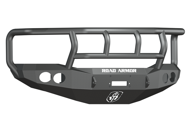 Road Armor 06-08 Dodge 1500 Stealth Front Winch Bumper w/Titan II Guard - Tex Blk - 44072B