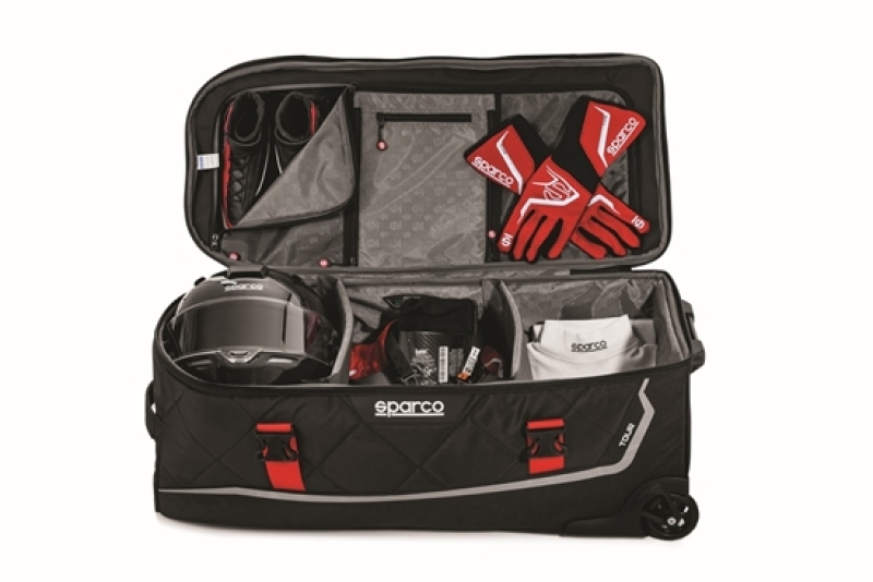 Sparco Tour Bag Martini-Racing Black/Red - 016437MRRS