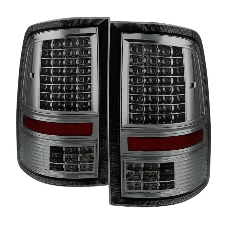 Xtune Dodge Ram 1500 09-14 LED Tail Lights Incandescent Model Only Smoked ALT-JH-DR09-LED-G2-SM - 9034862