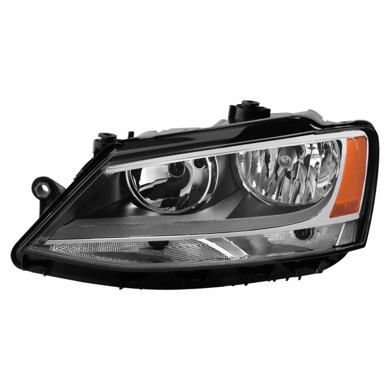 xTune Volkswagen Jetta 11-14 Driver Side Halogen Headlight - OEM L HD-JH-VJ11-OE-L - 9939013