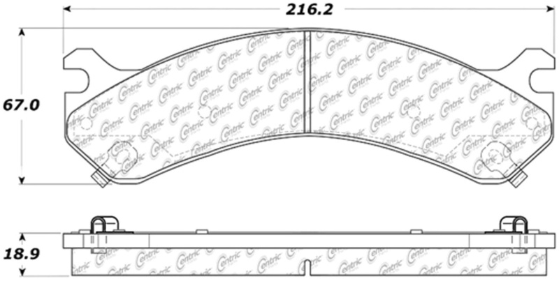 StopTech 01-10 Chevrolet Silverado 3500 / GMC Sierra 3500 Rear Truck & SUV Brake Pad - 319.09090