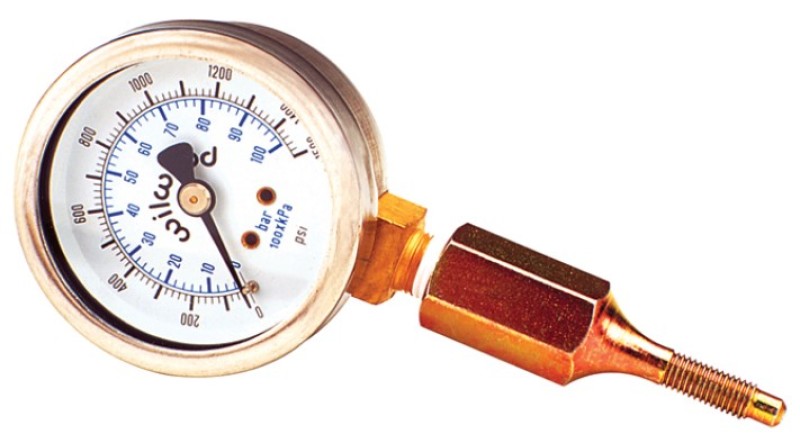 Wilwood Caliper Pressure Gauge - 1500 PSI - 260-0966