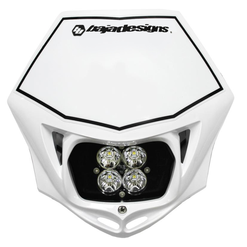 Baja Designs Motorcycle Headlight LED Race Light White Squadron Pro - 497001WT