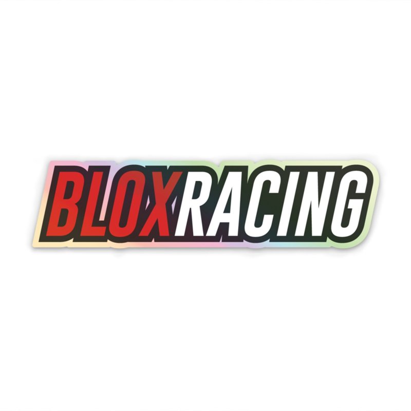 BLOX Racing BLOX Logo Decal - Black Large - BXAP-00060