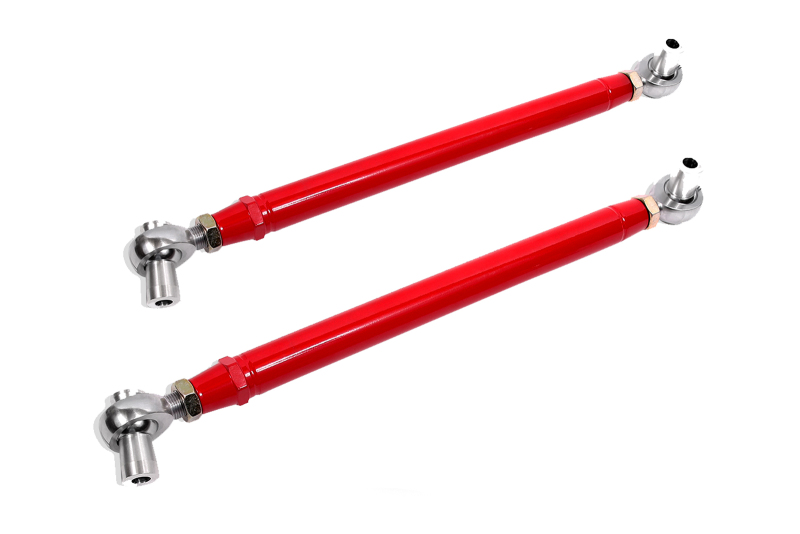 BMR 82-02 3rd/4th Gen F-Body Camaro Double Adj. DOM Lower Control Arms Rod Ends - Red - LCA344R