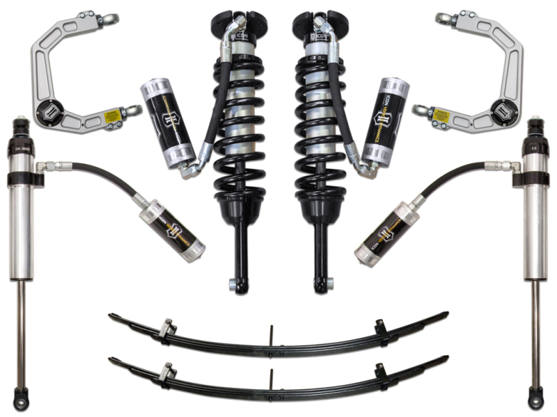 ICON 05-15 Toyota Tacoma 0-3.5in/2016+ Toyota Tacoma 0-2.75in Stg 5 Suspension System w/Billet Uca - K53005