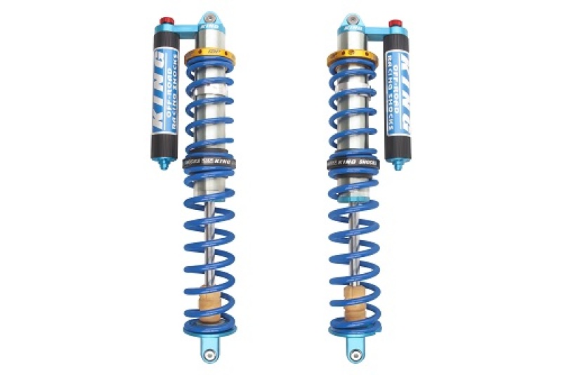 King Shocks 18+ RZR-XP Turbo S 3.0 Rear Internal Bypass Piggyback Coilover w/ Finned Res & Adjuster - 33700-328A