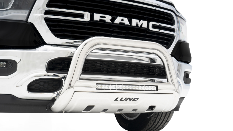 Lund 2019 RAM 1500 Bull Bar w/Light & Wiring - Polished - 47021208