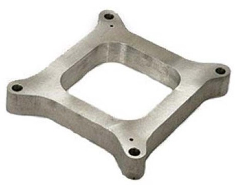 Moroso 4150/4160 Carburetor Spacer - Open Plenum - 1in - Cast Aluminum - 64980