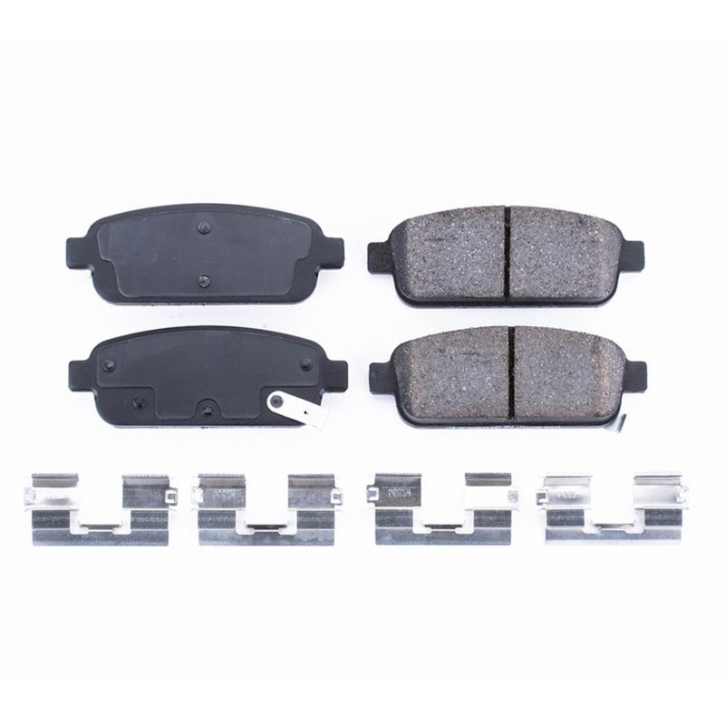 Power Stop 16-19 Buick Cascada Rear Z17 Evolution Ceramic Brake Pads w/Hardware - 17-1468