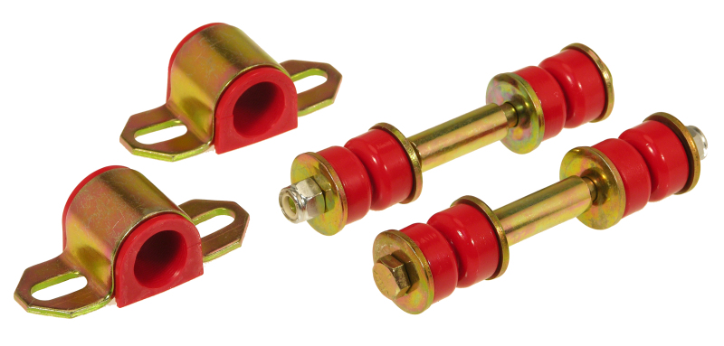 Prothane 79-93 Datsun D50 2wd Front Sway Bar Bushings - 21mm - Red - 4-1101