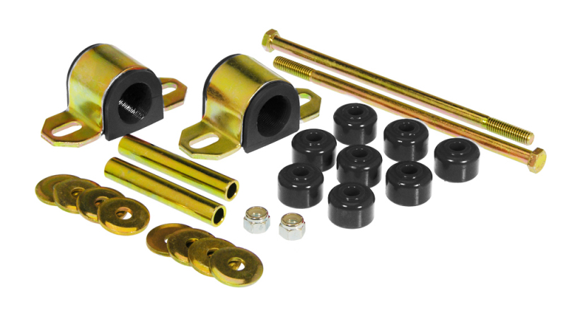 Prothane 87-96 Dodge Dakota 2wd Front 28mm Sway Bar & End Link Bushings - Black - 4-1110-BL